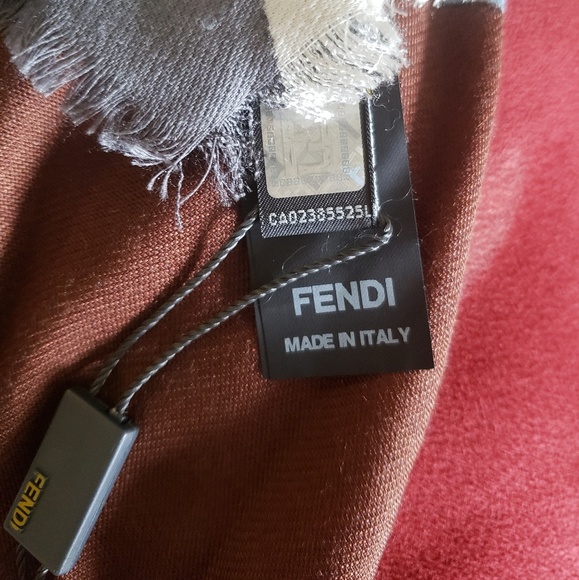 Fendi Blanket Scarf Authentic - Picture 1 of 5